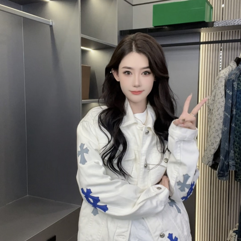 【萌萌专属】2024秋季新款百搭时尚潮流牛仔外套1037/1038