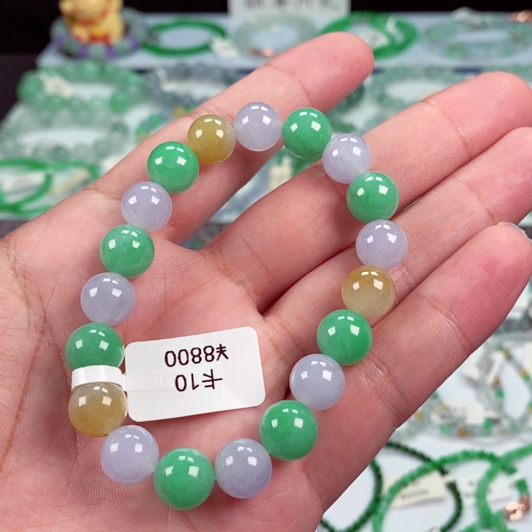 未镶嵌手链翡翠卡10