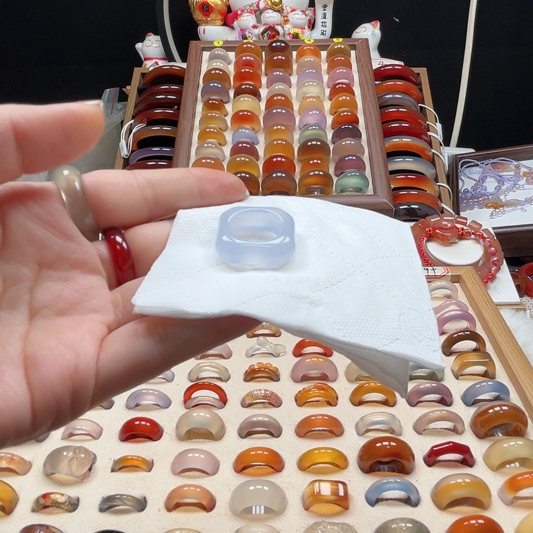 *****玛瑙/玉髓未镶嵌戒指