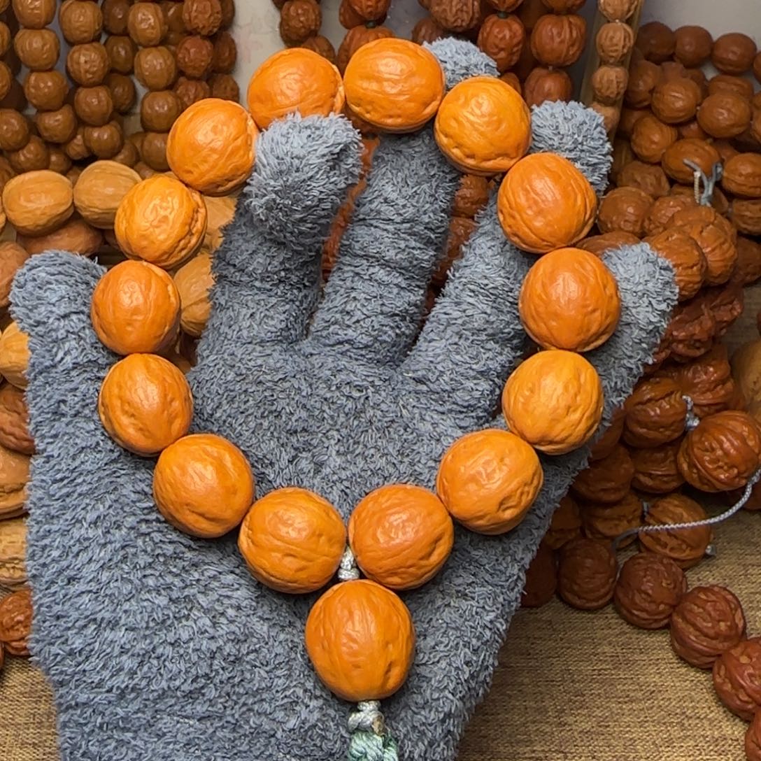 社***哥吊坠文玩核桃玻璃球手持