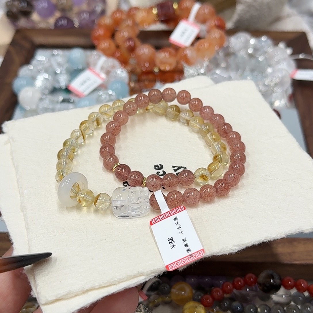 未镶嵌水晶手链1225设计款