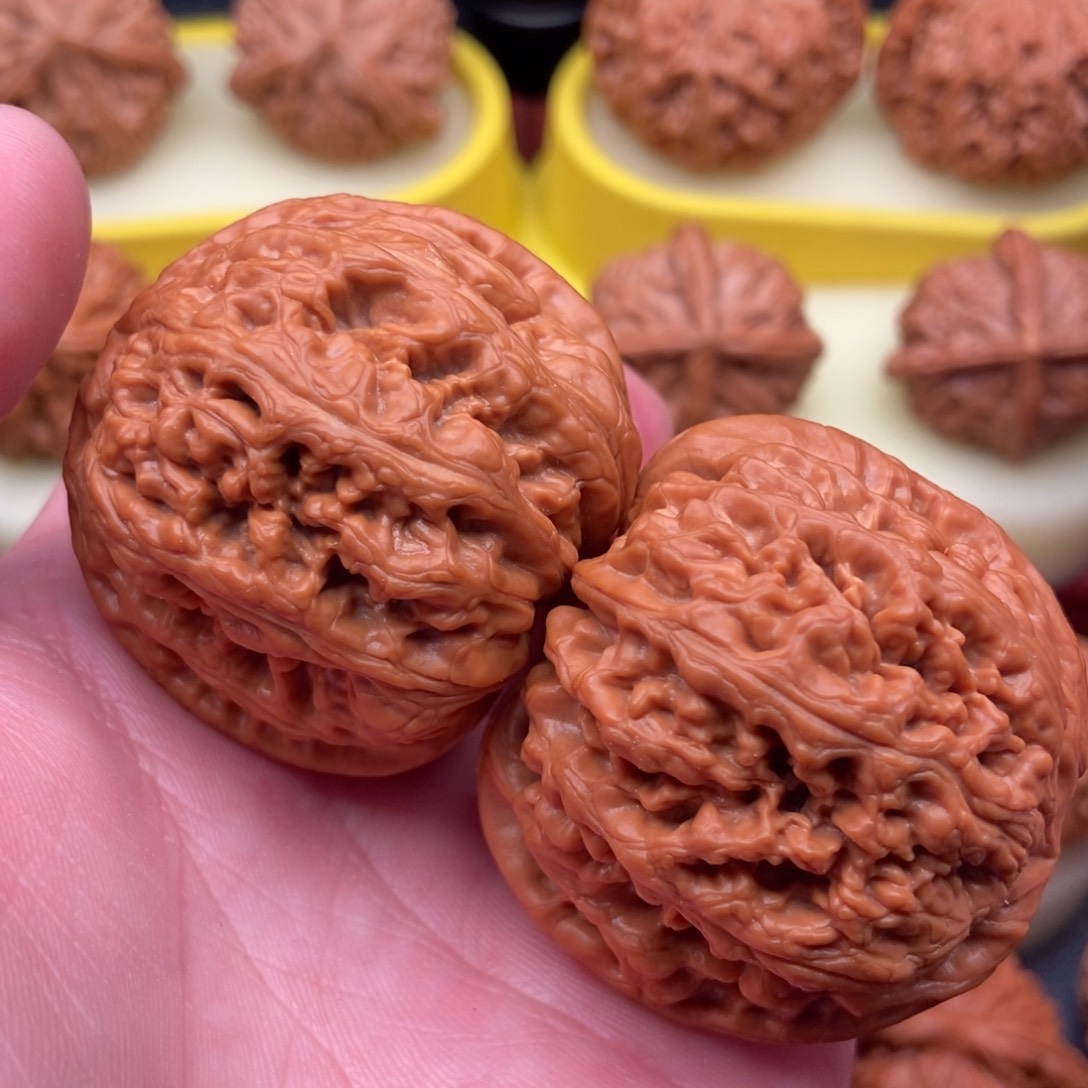 文玩核桃把件天花板粗筋44