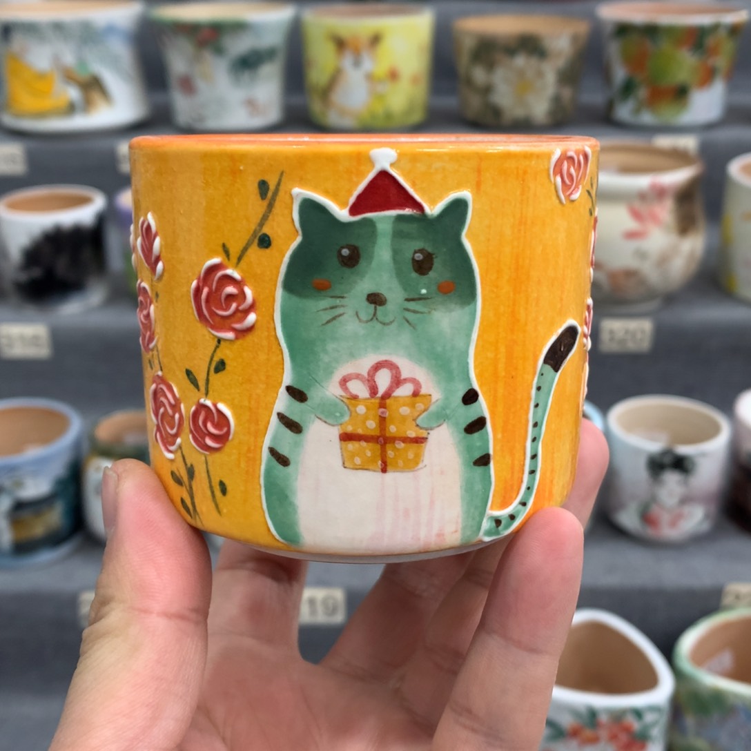 罐精品手绘今日特惠款一物一拍