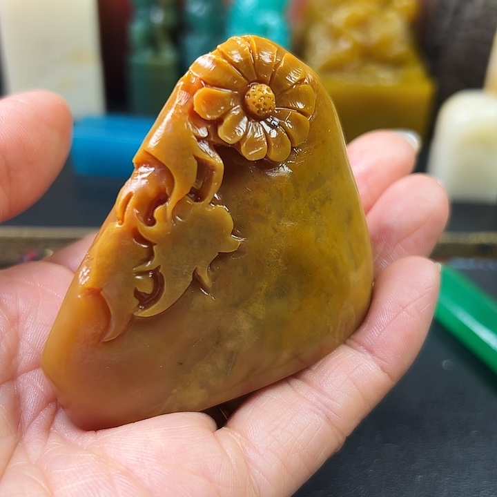 寿山石印石寿山石篆刻章