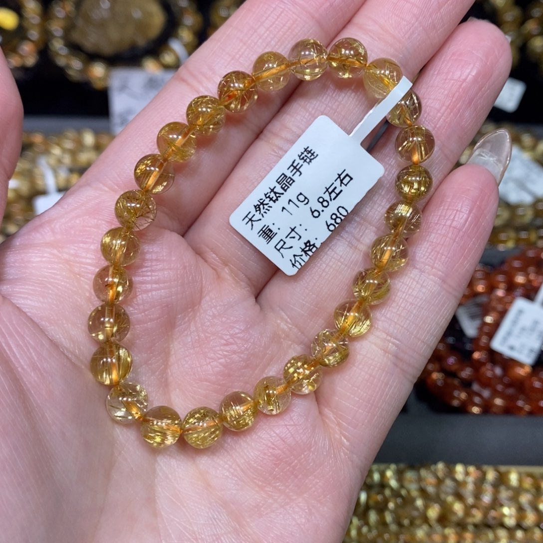 水晶手链未镶嵌青