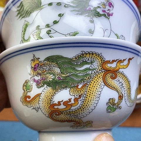 景德镇陶瓷藏式茶碗