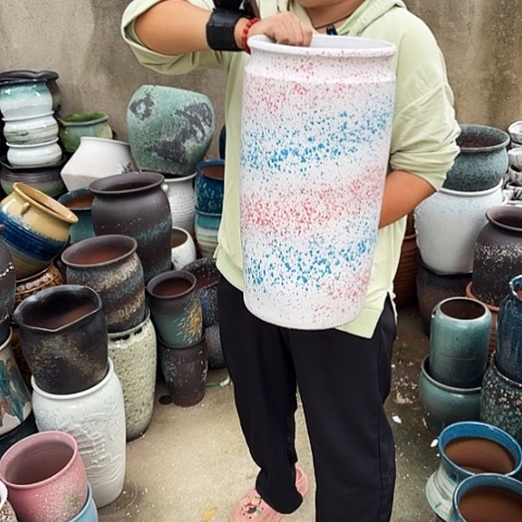 口22高43一个盆子。