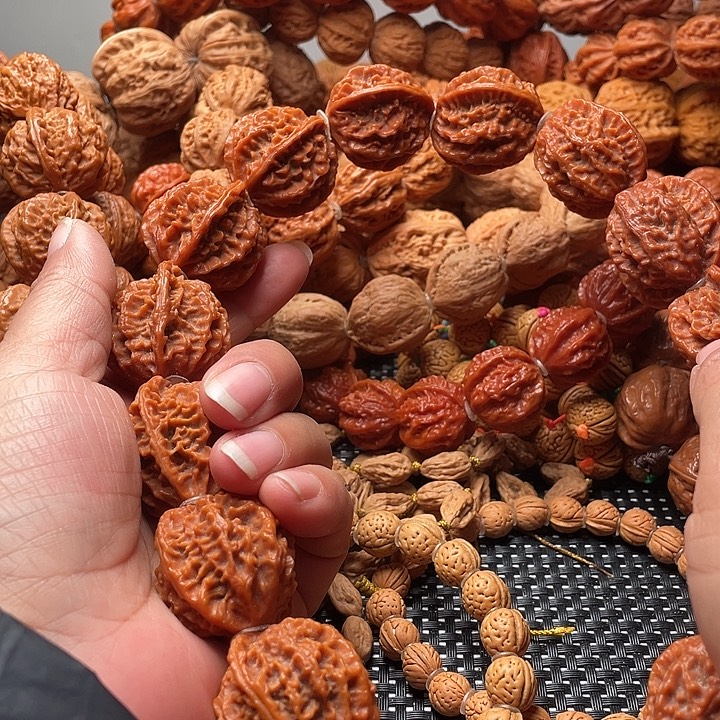 张***晨文玩核桃手串龙脊