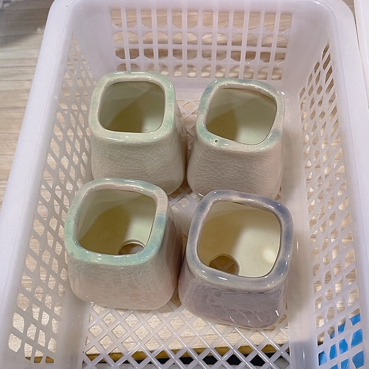 紫砂花盆早6:30放漏福利花盆有孔