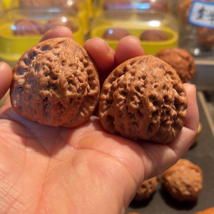 文玩核桃把件金公子44