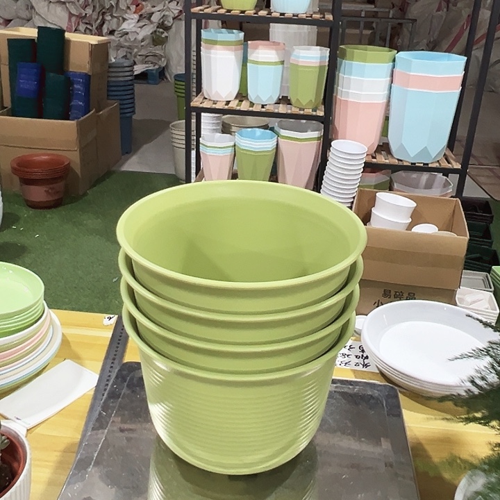 正品仿炭烧口口21高15果绿带托4只