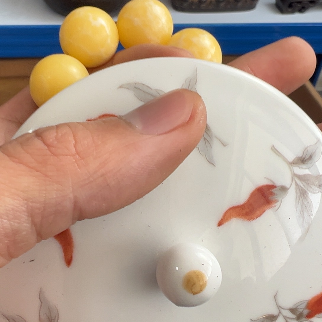 紫砂茶叶盒现代工艺美术瓷器