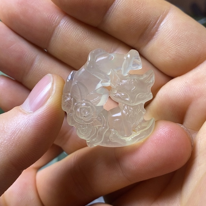 岫玉岫玉颈饰未镶嵌