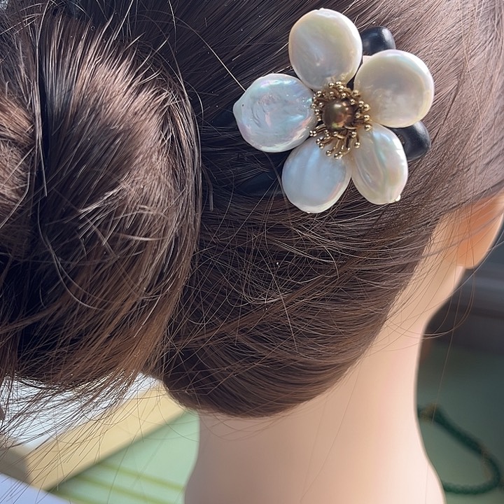 未镶嵌淡水珍珠发饰