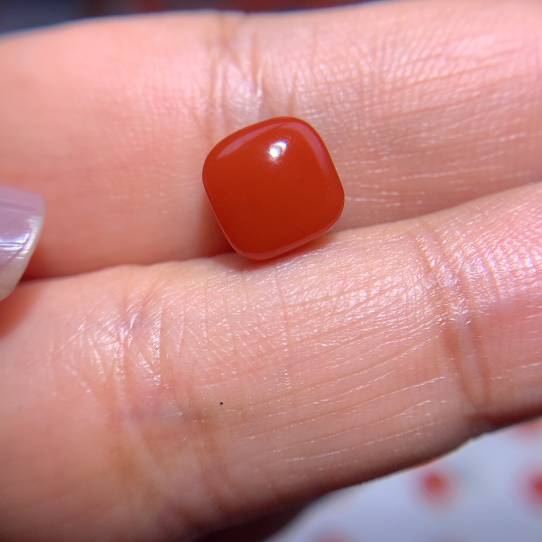 南红玛瑙戒面未镶嵌窦