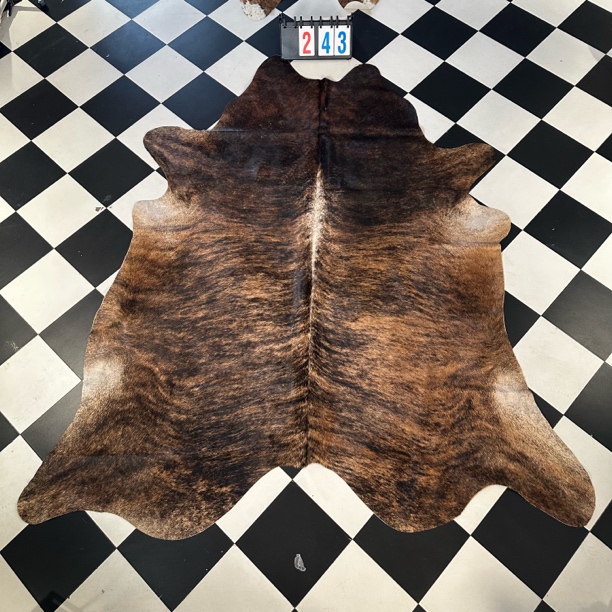 【本尼家】K243 240*210专拍牛皮地毯家用轻奢