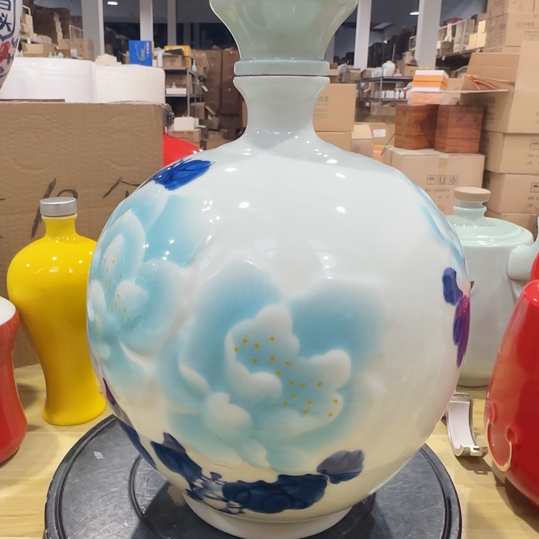 10斤装牡丹酒瓶1个清仓福利