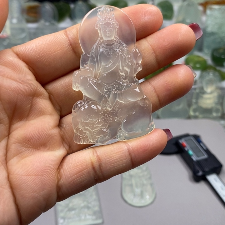 蛇纹石玉颈饰未镶嵌用****8