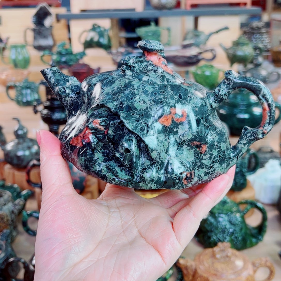 山***南天然石材手工雕刻