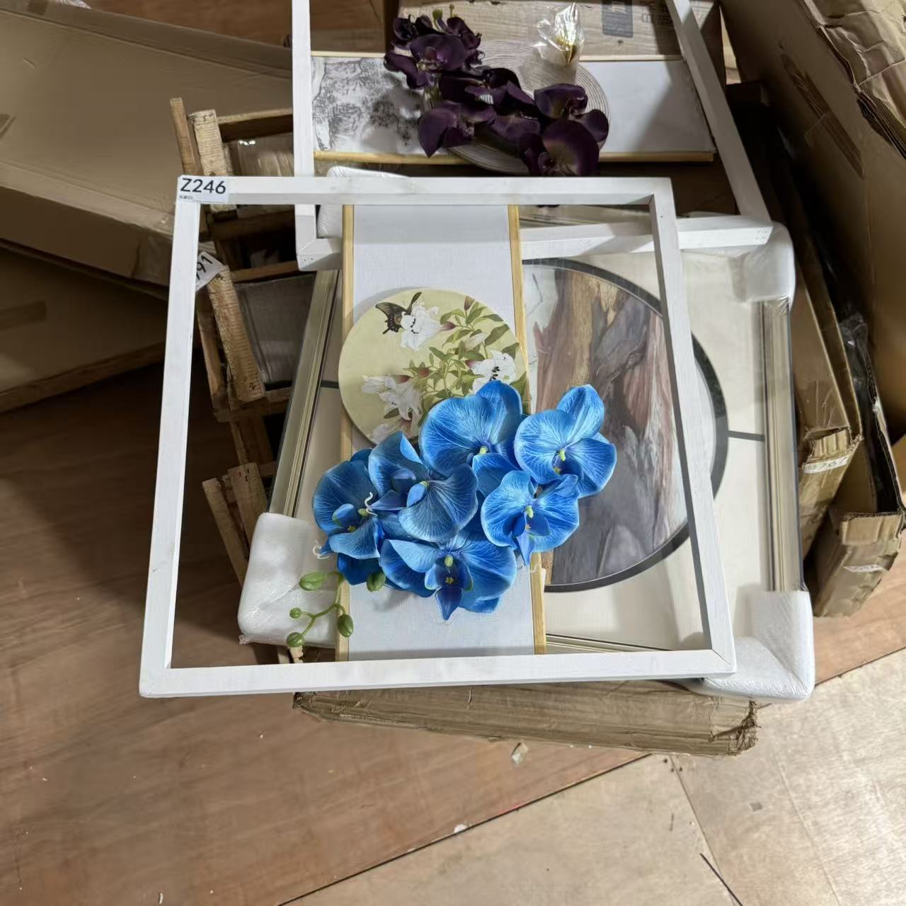 Z246#50*50CM挂画装饰画库存尾货（三楼）3303