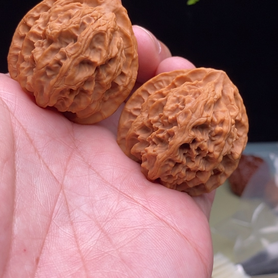 桃核吊坠40三角苹果园