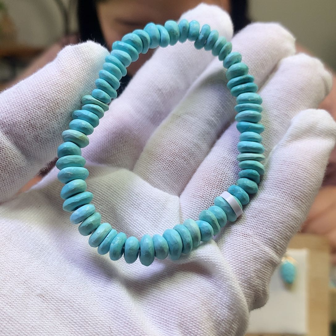 绿松石单圈未镶嵌