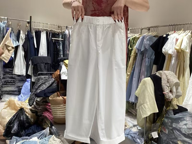 休闲裤夏薄款长裤女百搭