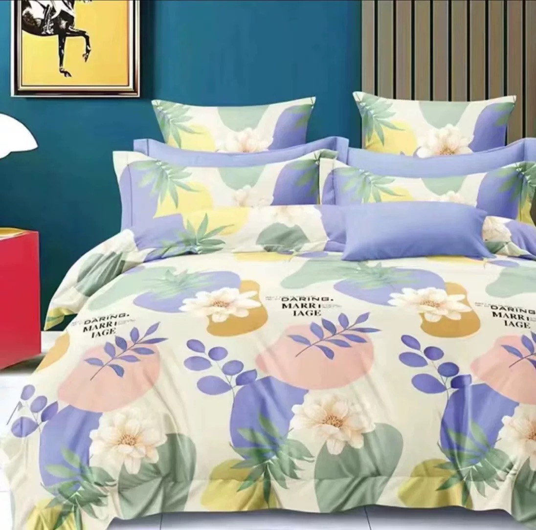 双人床单-【花间】尺寸：2.5*2.5米长绒棉成品大床单