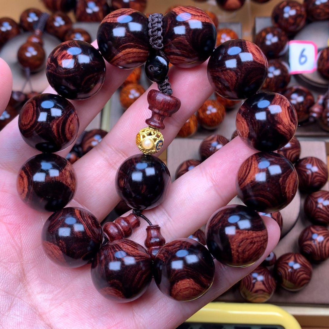 黄花梨/降香黄檀黄花梨手串2.0