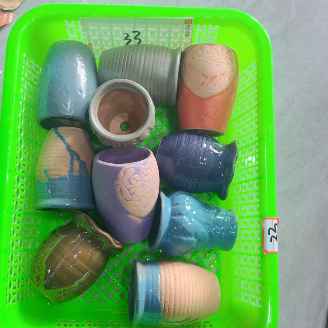 紫砂花盆粗陶盆醋