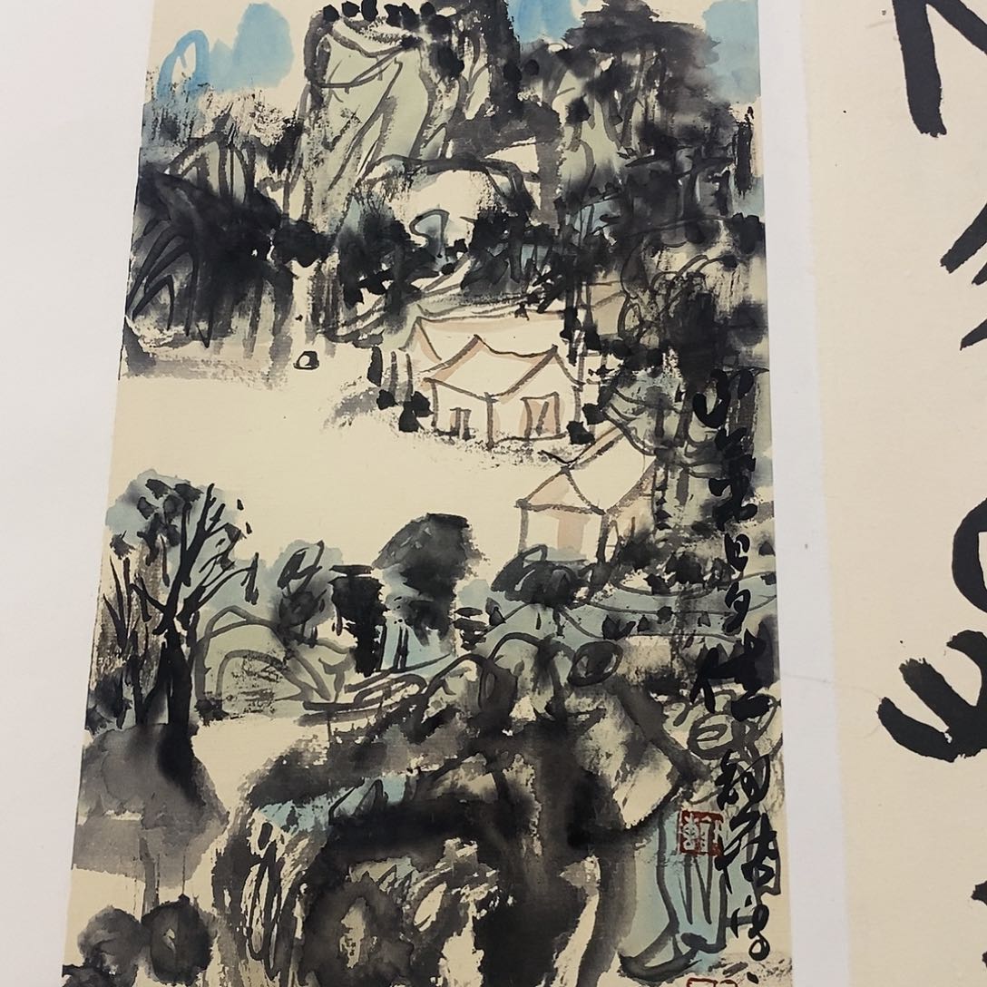 国画冬**气书画作品多次参加全国