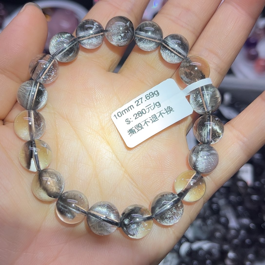 手链未镶嵌水晶天然水晶