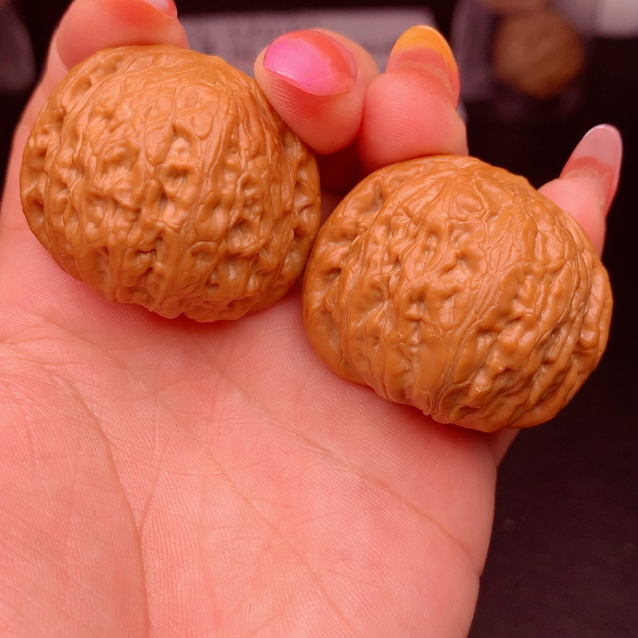 【闪购商品】文玩核桃把件39➕微修铁锤妹妹