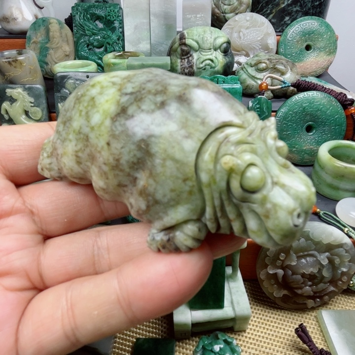 未镶嵌独山玉珠宝半成品