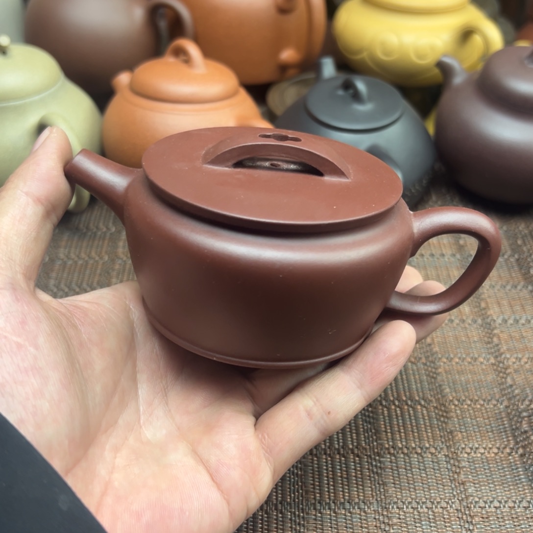 茶壶紫砂宜兴原矿紫砂壶170毫升容量