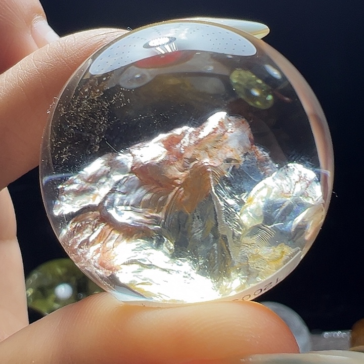 水晶未镶嵌珠宝半成品