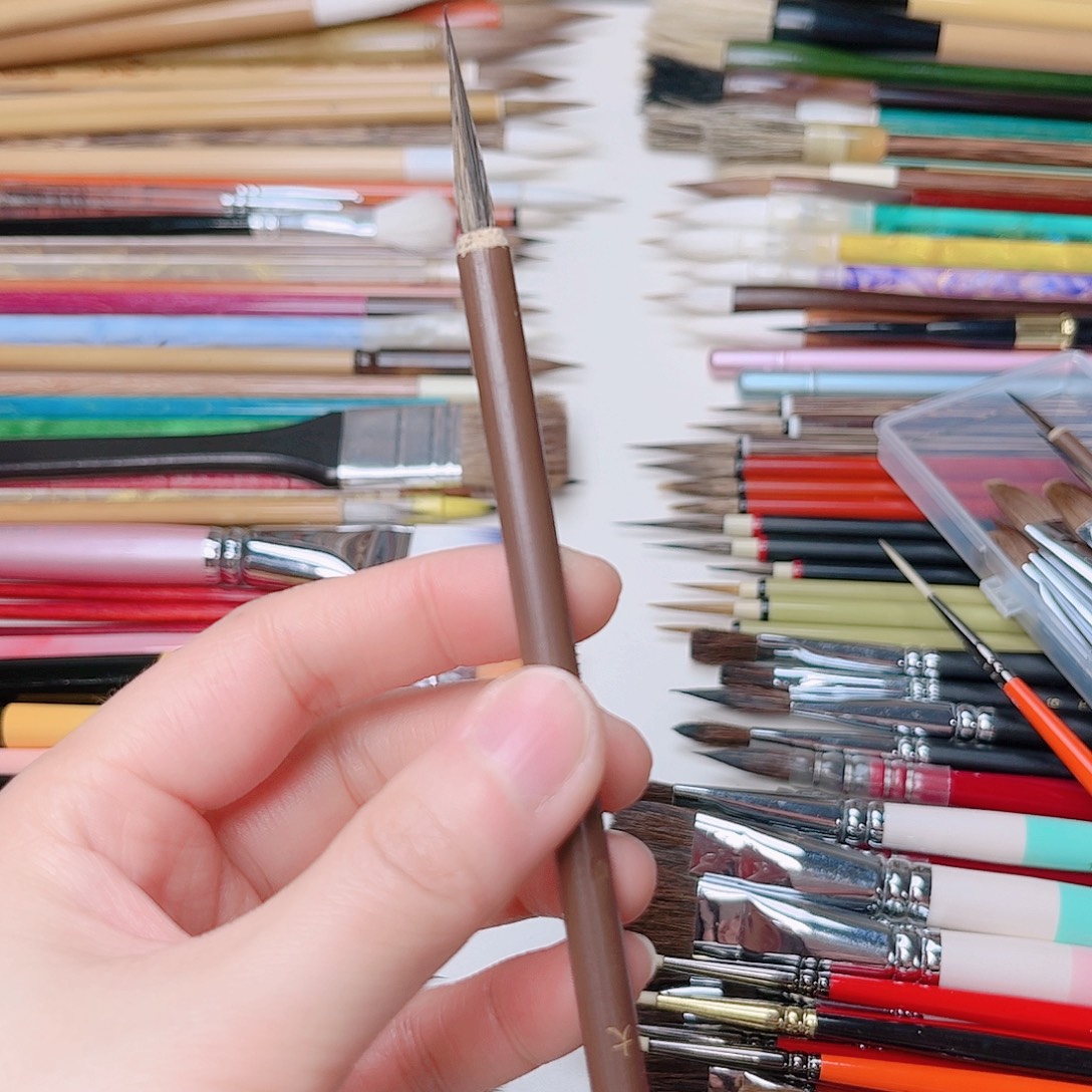 明***梯艺笔轩画笔组合10支