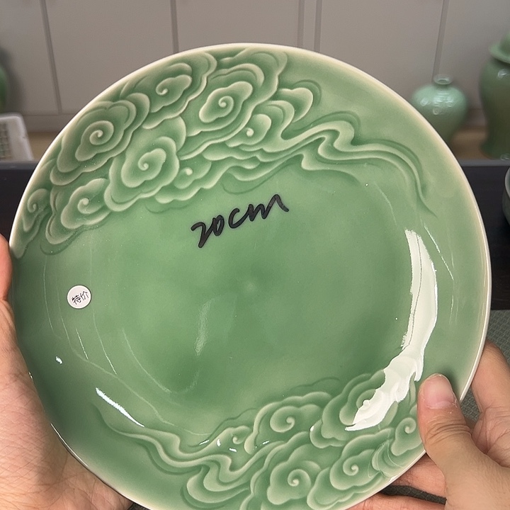 龙泉云间青瓷小米茶器