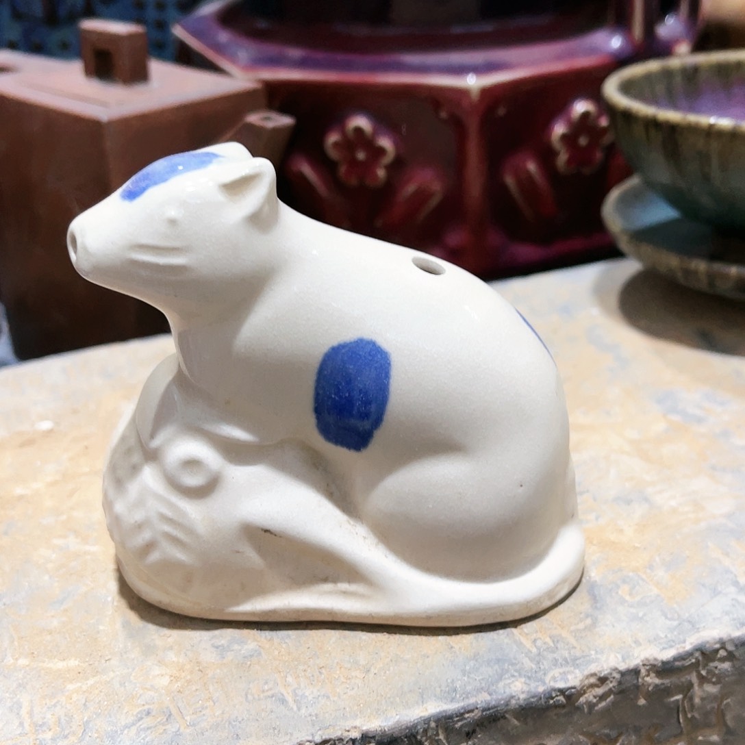 瓦当摆件摆件茶桌茶台陶瓷