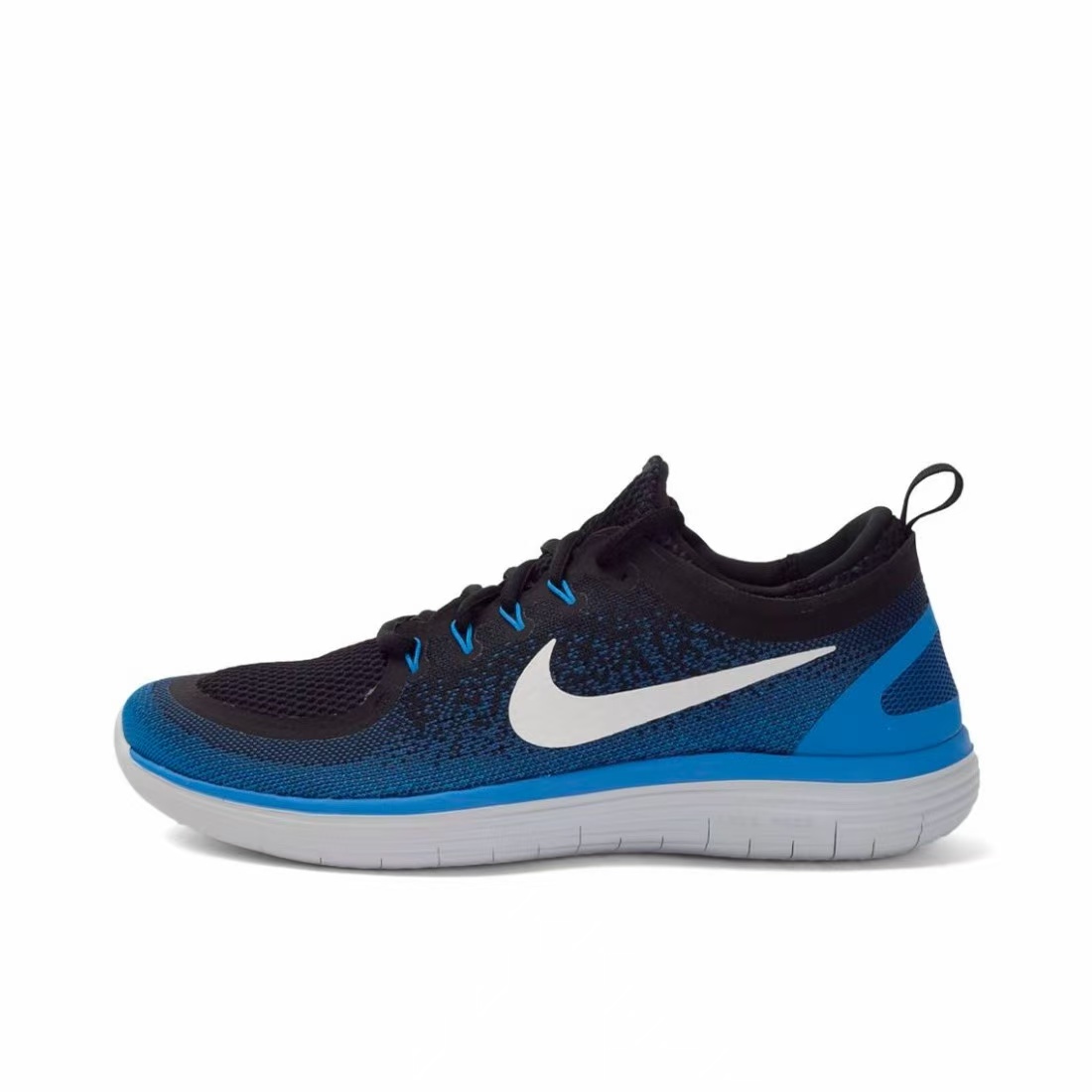 Nike Free RN Distance 2 休闲 跑鞋 黑蓝白 863775-401