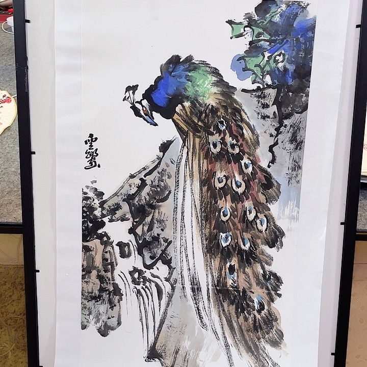 国画张圣敏先生纯手绘作品