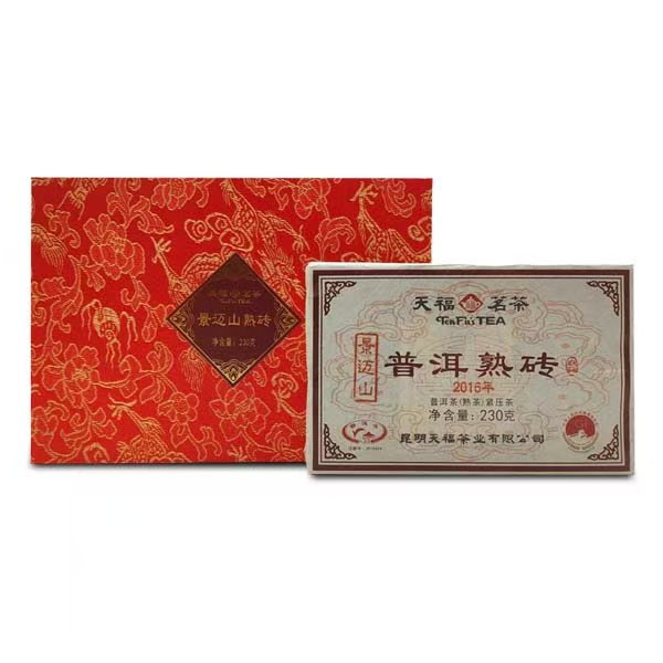 天福茗茶 景迈山熟砖230克