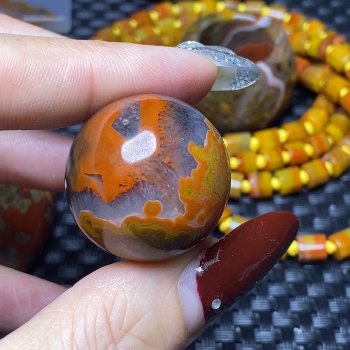 玛瑙/玉髓颈饰未镶嵌