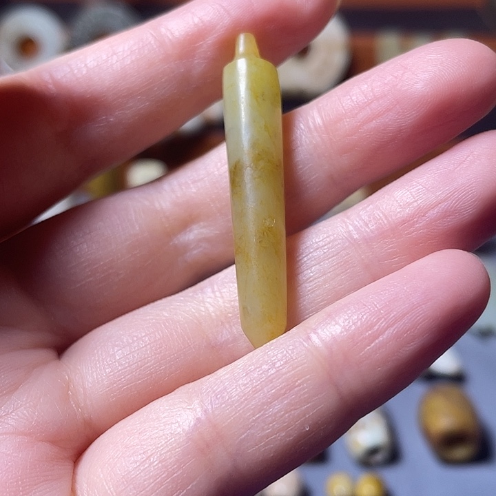 璞***石和田玉未镶嵌挂件