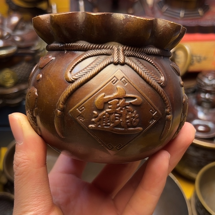 精美铜器摆件下单