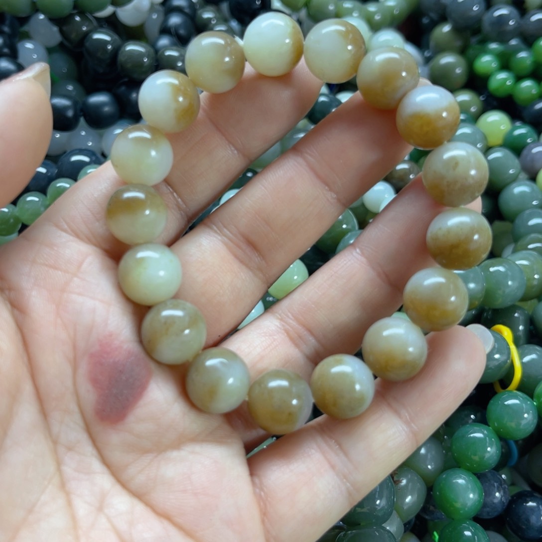 和田玉手链未镶嵌