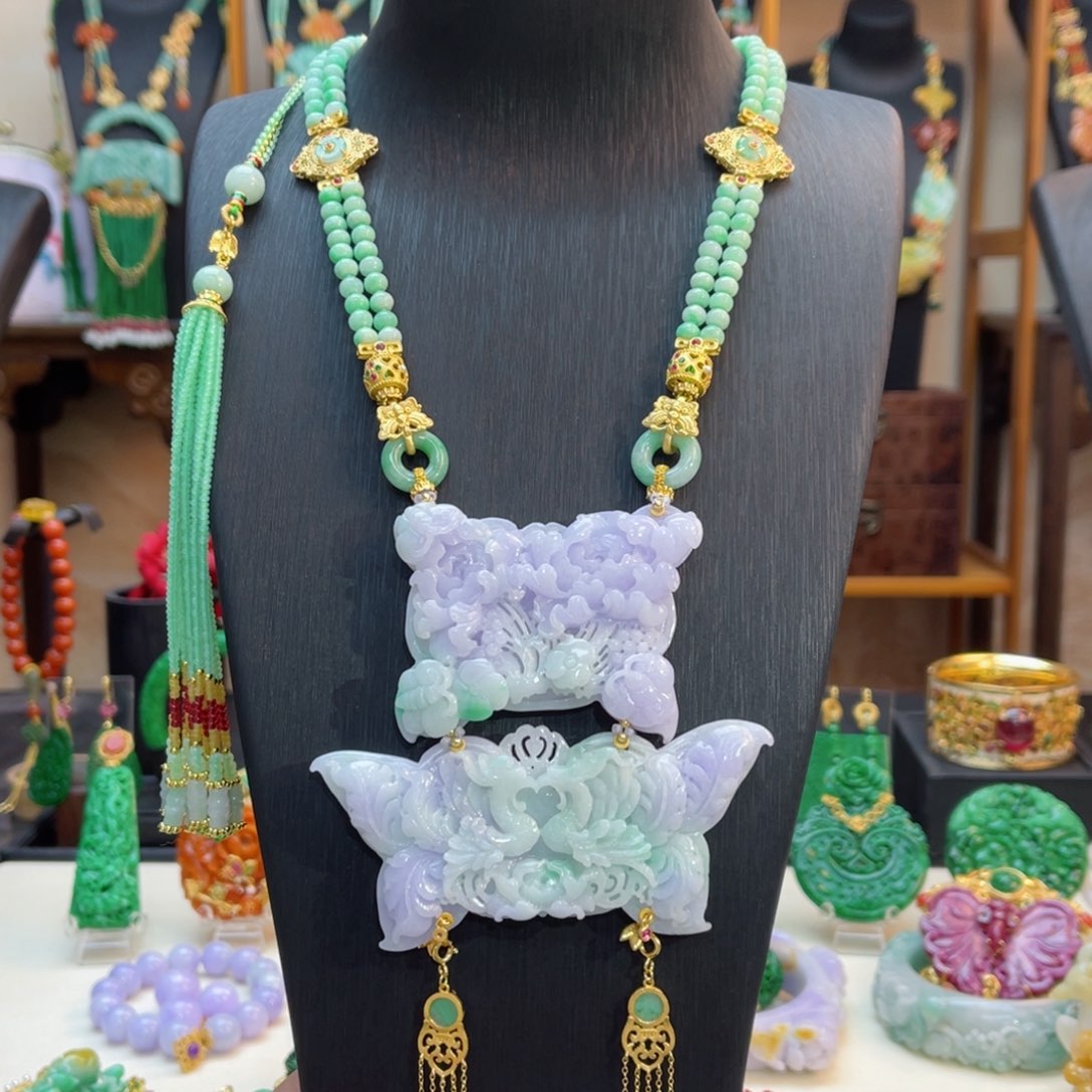 翡翠颈饰合金48小时鉴赏期