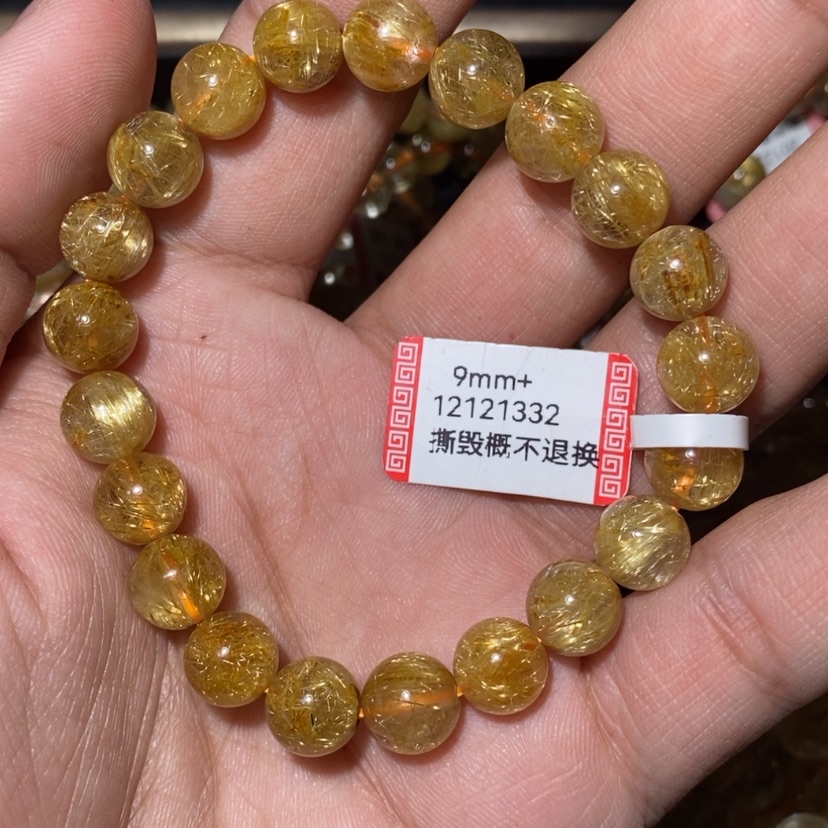 【闪购商品】水晶手链未镶嵌文*天然水晶手链