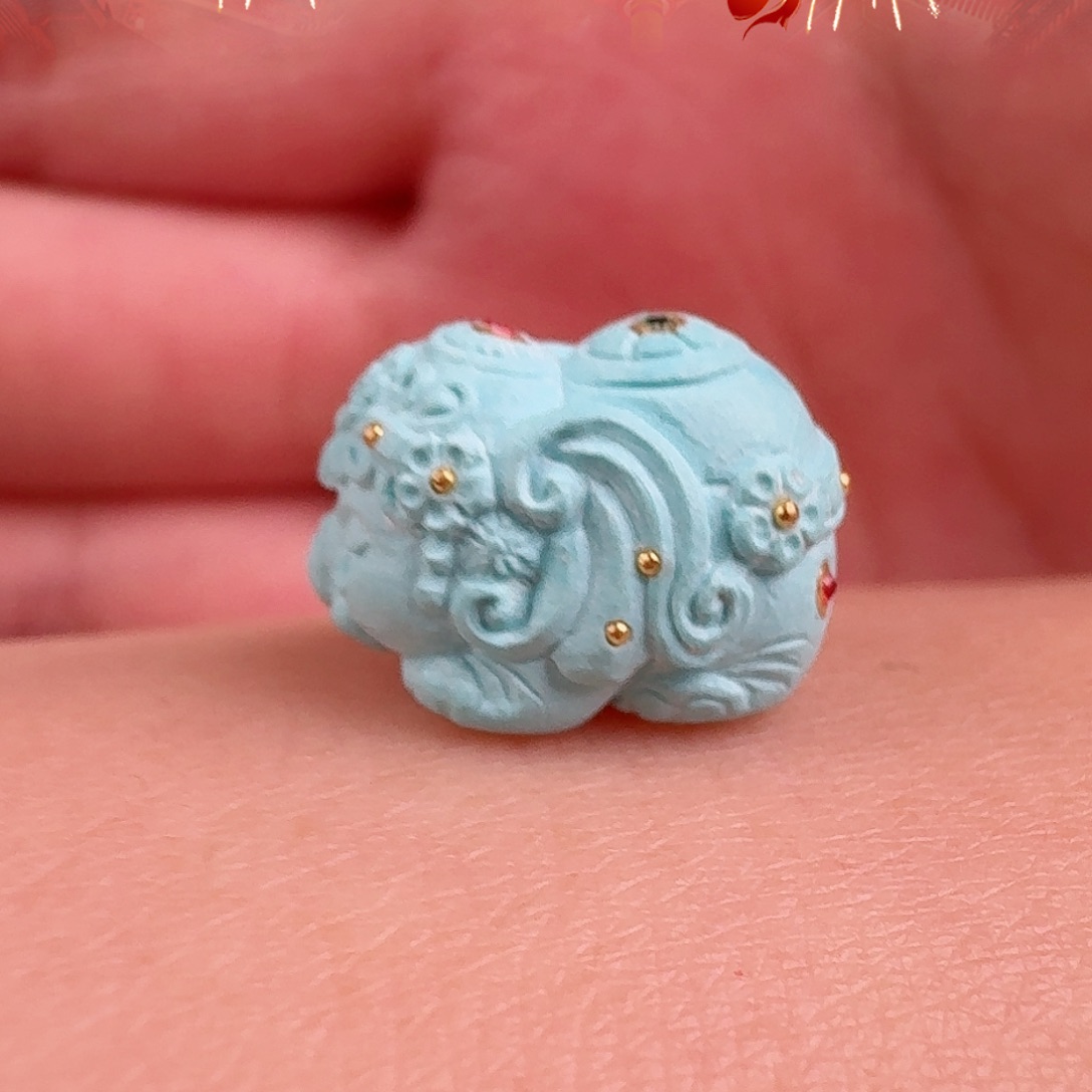 绿松石珠宝奇石未镶嵌