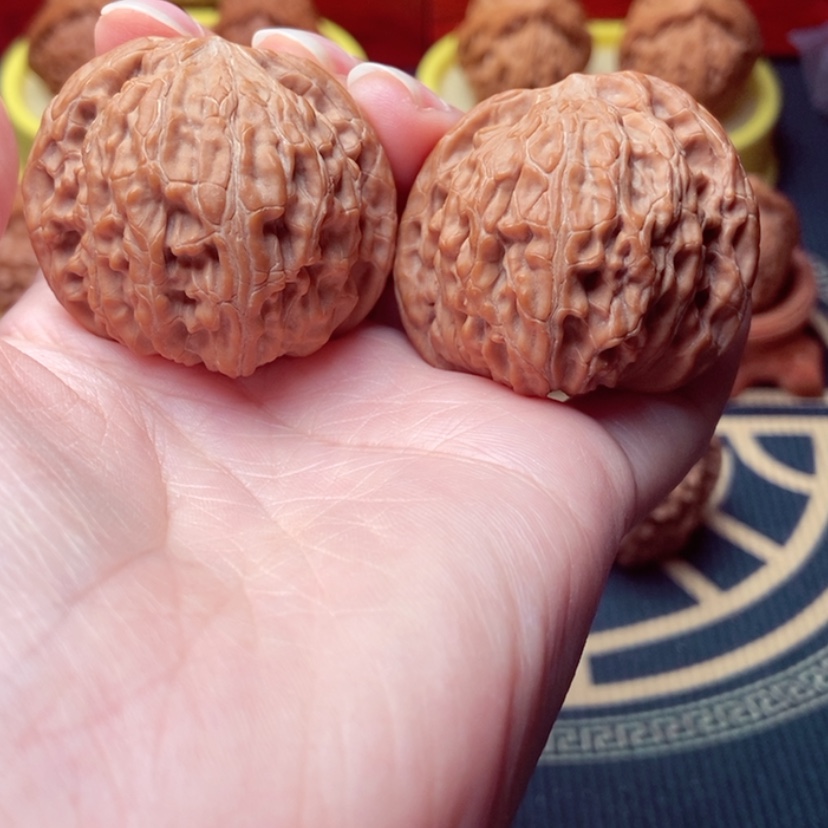 【闪购商品】文玩核桃把件磨盘